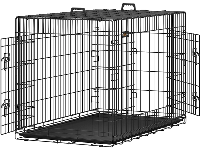 Cage pour animaux FEANDREA Acier noir