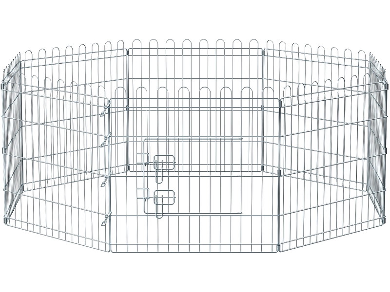 Enclos pour animaux FEANDREA Acier argent