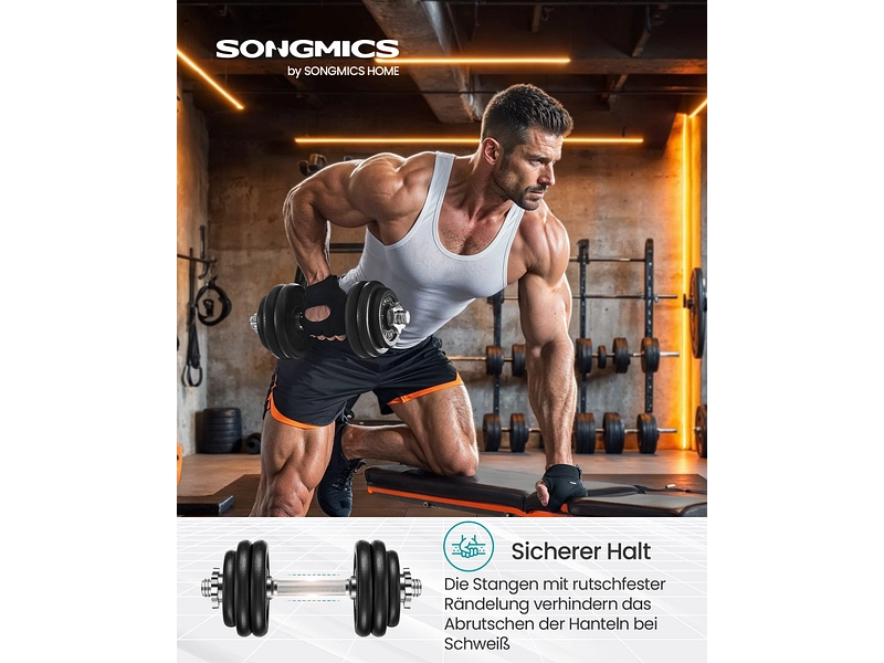 SONGMICS Set haltère