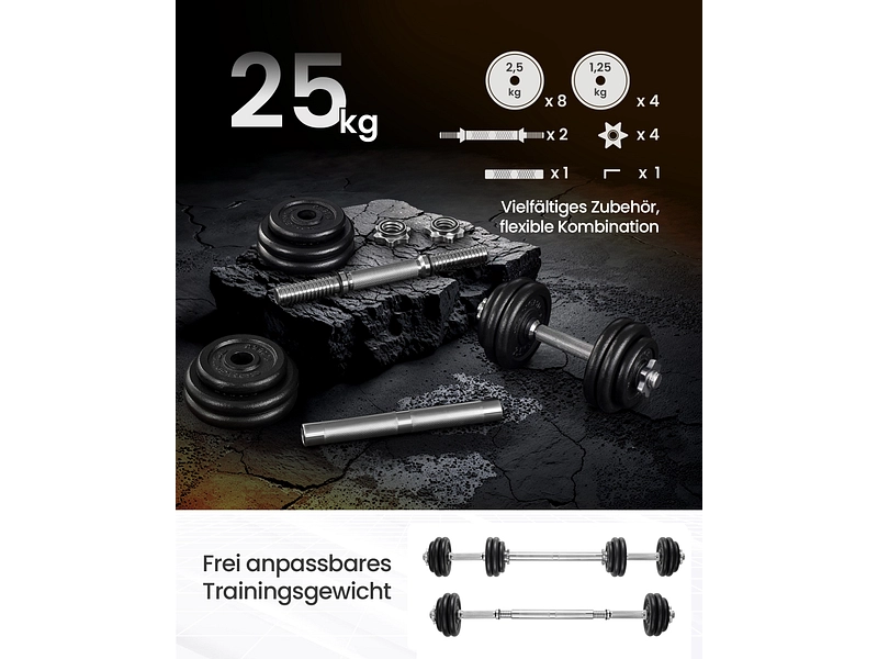 SONGMICS Set haltère