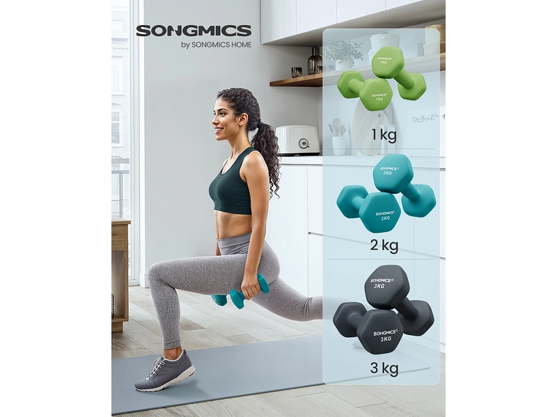 SONGMICS Set haltère