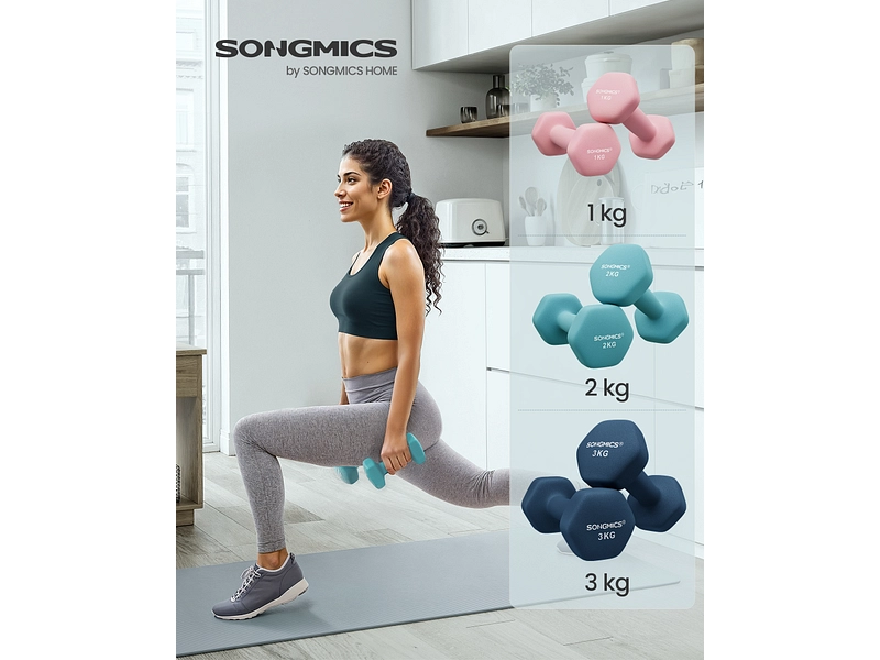 SONGMICS Set haltère