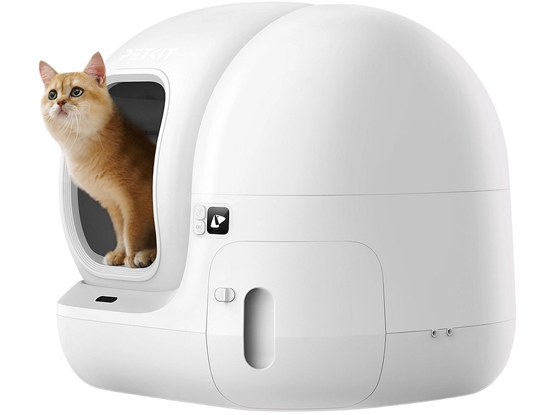 Litière autonettoyante PETKIT Polypropylène blanc