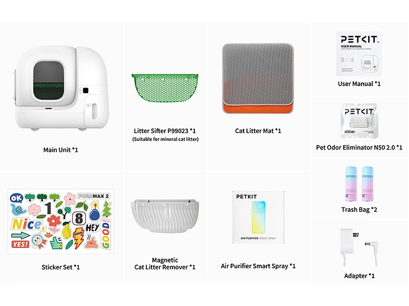 Litière autonettoyante PETKIT Litière autonettoyante PETKIT