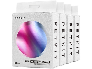 Lot de 4 litières végétales PETKIT