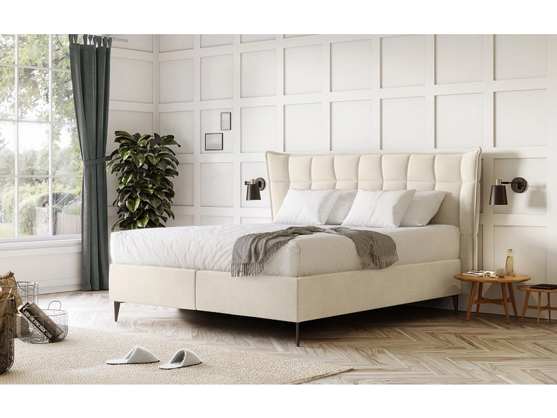 Boxspringbett PALACE beige Boxspringbett PALACE beige