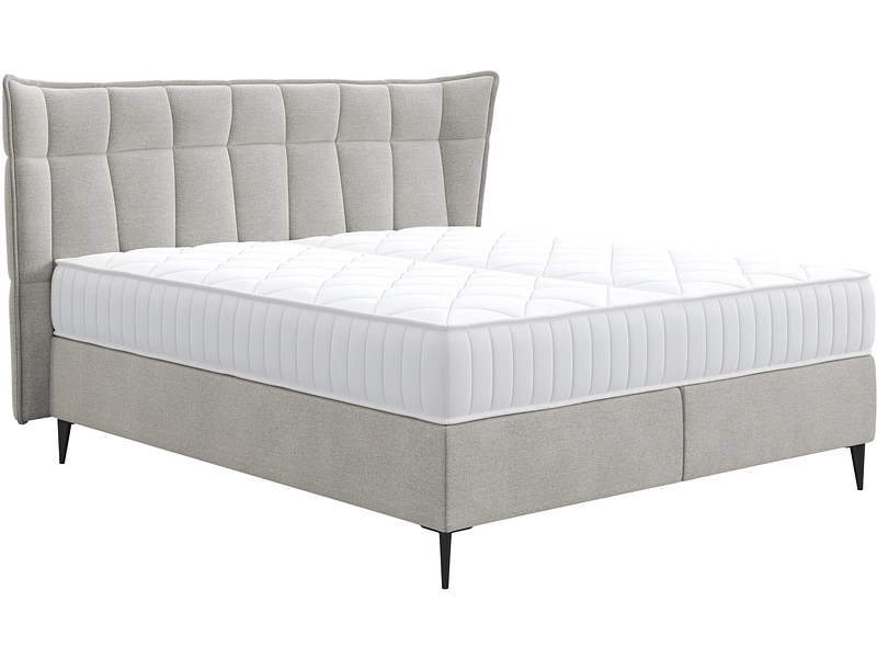Boxspringbett PALACE hellgrau Boxspringbett PALACE hellgrau