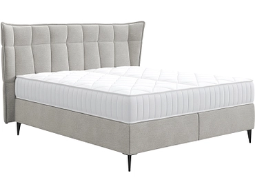 Boxspringbett PALACE hellgrau