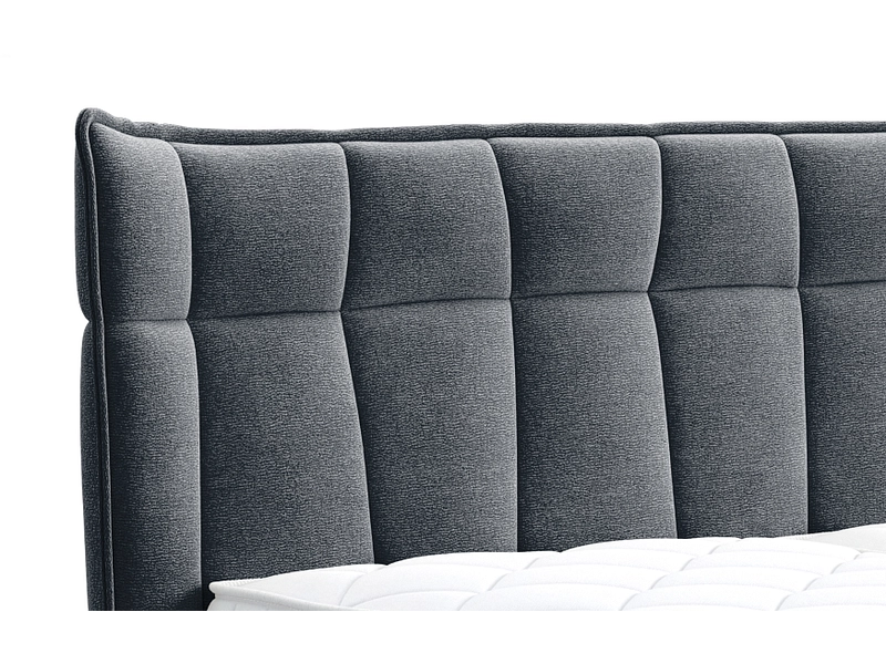 Boxspring PALACE gris foncé Boxspring PALACE gris foncé