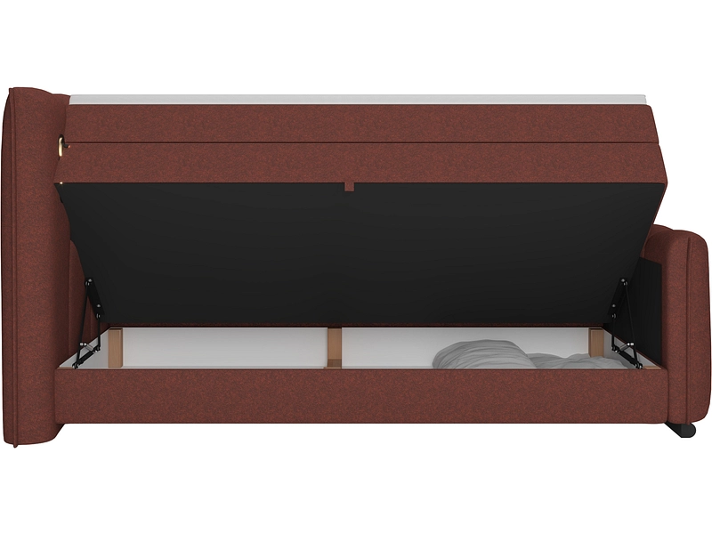Boxspringbett ELYSIA rot Boxspringbett ELYSIA rot