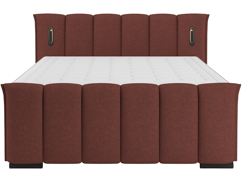 Boxspringbett ELYSIA rot Boxspringbett ELYSIA rot