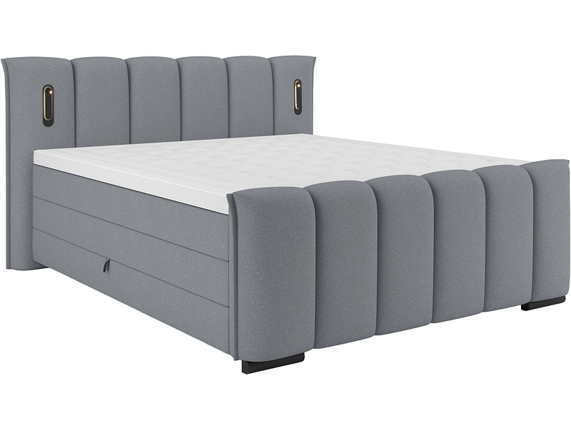 Boxspringbett ELYSIA grafit Boxspringbett ELYSIA grafit