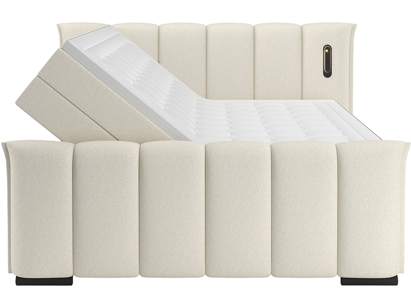 Boxspringbett ELYSIA beige