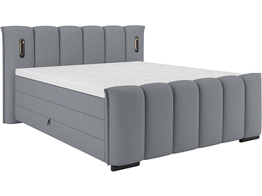 Boxspringbett ELYSIA grafit Boxspringbett ELYSIA grafit