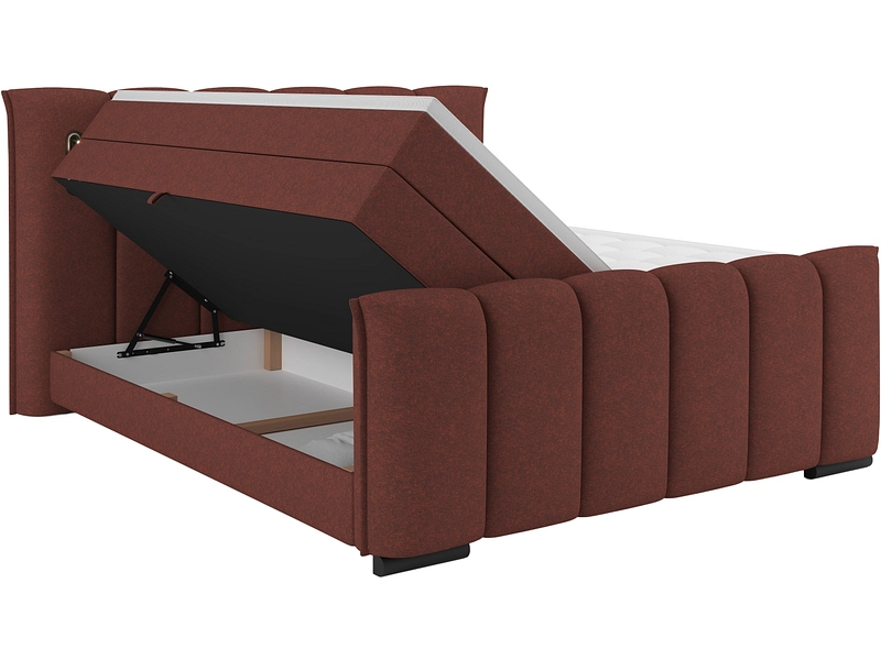 Boxspringbett ELYSIA rot Boxspringbett ELYSIA rot