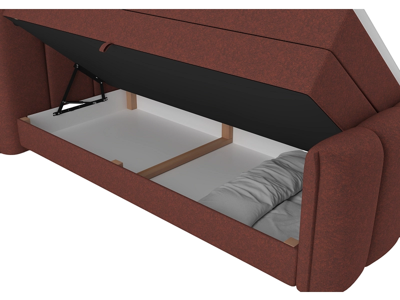 Boxspringbett ELYSIA rot Boxspringbett ELYSIA rot