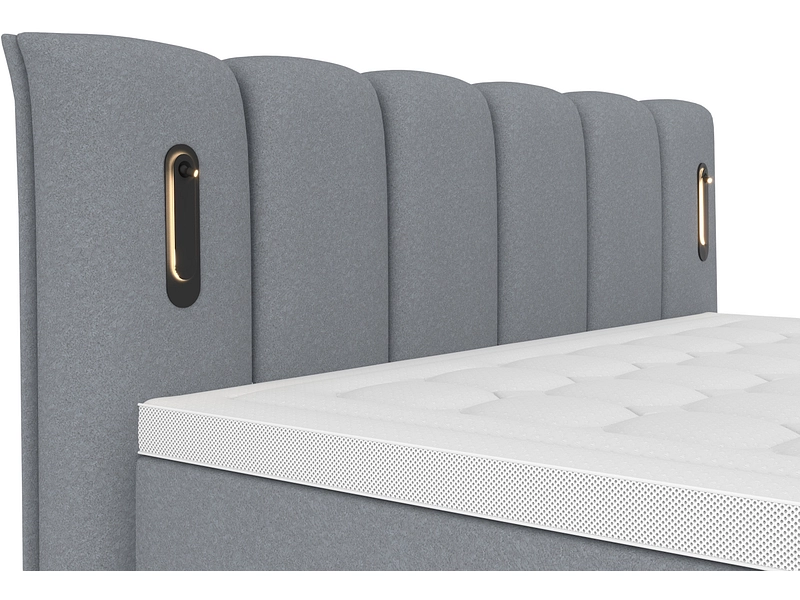 Boxspringbett ELYSIA grafit