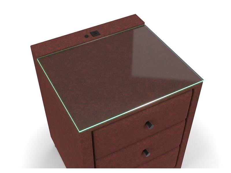 Chevet ELYSIA 3 tiroirs