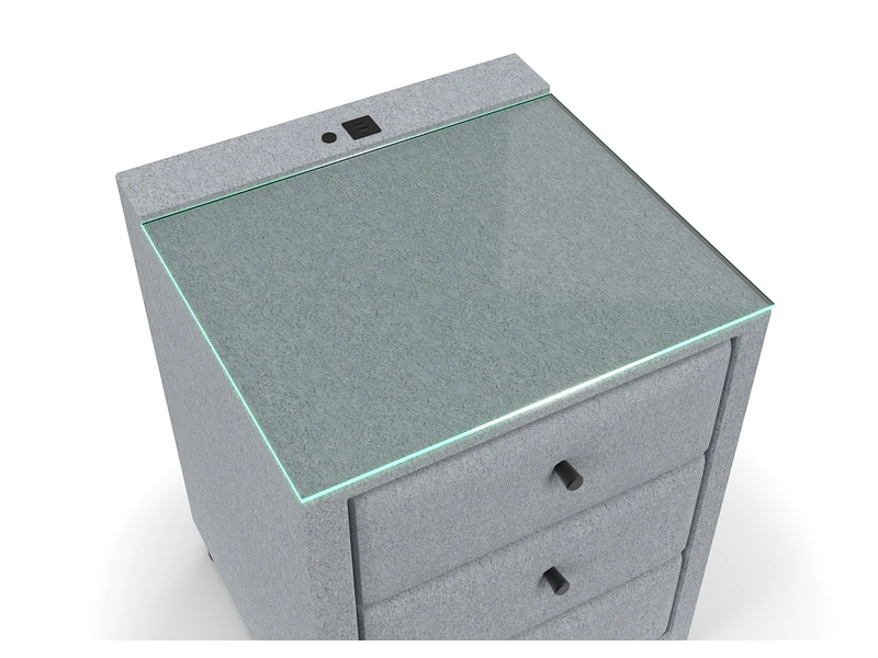 Chevet ELYSIA 3 tiroirs