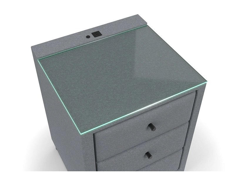 Chevet ELYSIA 3 tiroirs