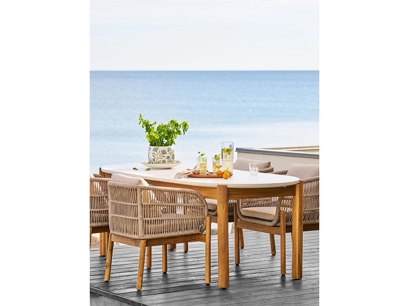 HOUSE NORDIC Gartentisch TERRACINA