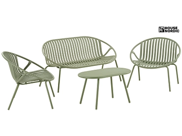 HOUSE NORDIC Set da giardino SALY