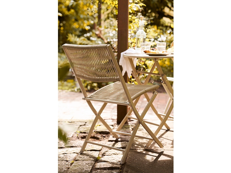 Set table et chaises de jardin ARCAS