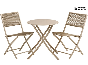 Set table et chaises de jardin ARCAS