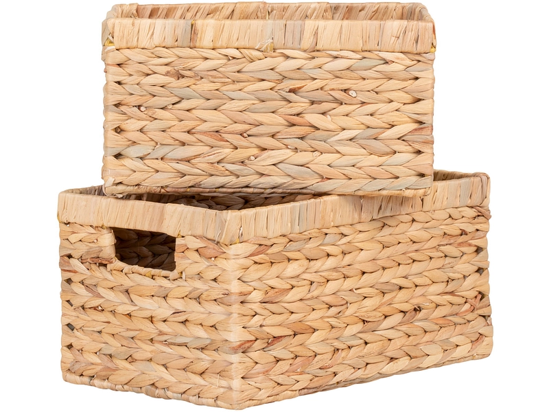 Set mit 2 Aufbewahrungsboxen PASSO natürliches holz Set mit 2 Aufbewahrungsboxen PASSO natürliches holz