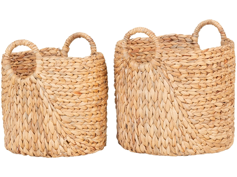 Set mit 2 Aufbewahrungsboxen PASSO natürliches holz