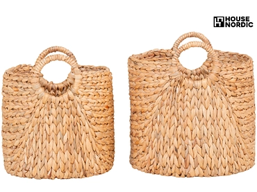 Set mit 2 Aufbewahrungsboxen PASSO natürliches holz