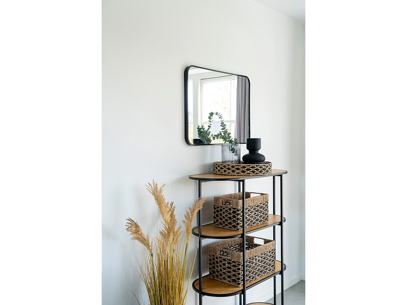 Set mit 2 Aufbewahrungsboxen SALAR schwarz