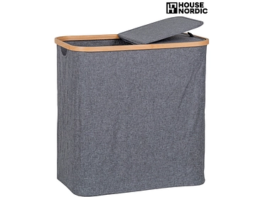 HOUSE NORDIC Wäschekorb NOTO dunkelgrau