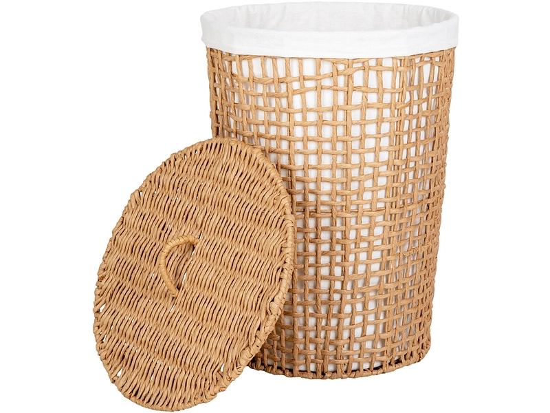 Boîte de rangement POMAL bois naturel