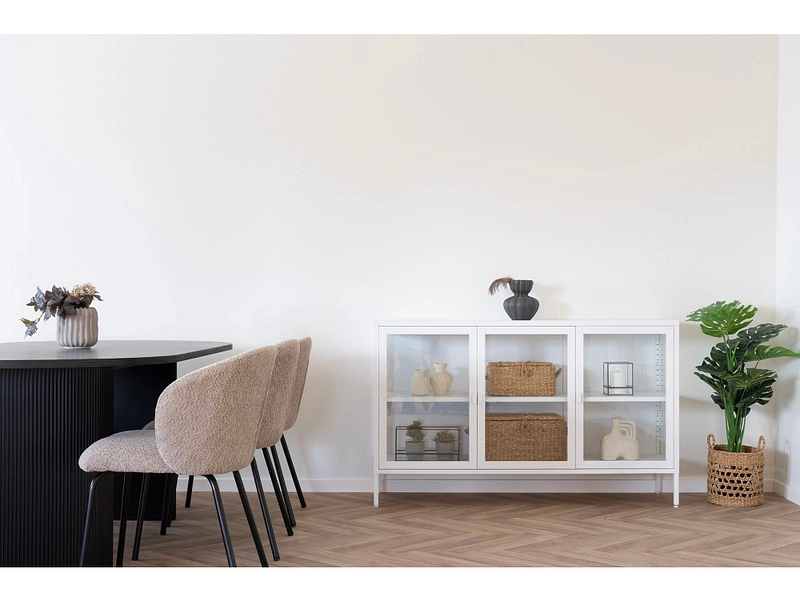 Set mit 3 Aufbewahrungsboxen BALOK natürliches holz