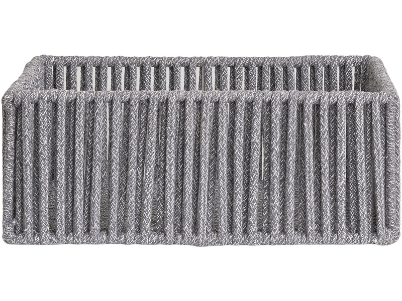 Set mit 2 Aufbewahrungsboxen ARESE beton grau