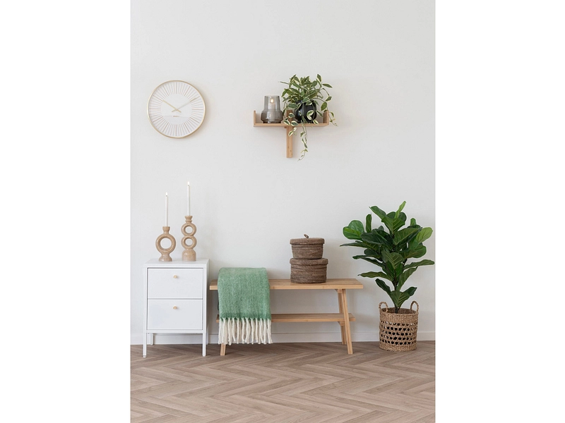 Set mit 2 Aufbewahrungsboxen DESIO natürliches holz