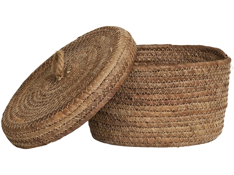 Set mit 2 Aufbewahrungsboxen DESIO natürliches holz