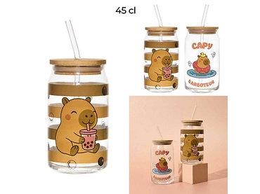 THE CONCEPT FACTORY Travel mug CAPYBARA