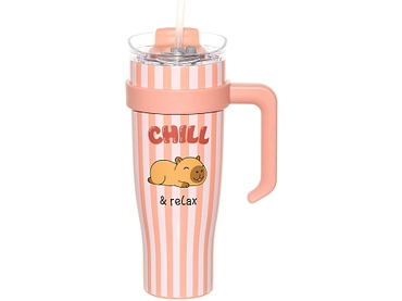 THE CONCEPT FACTORY Travel mug CAPYBARA