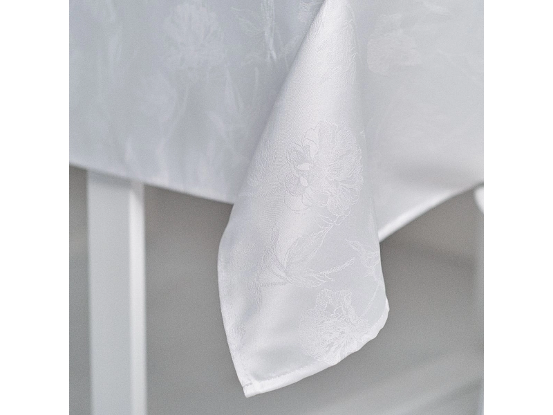 Nappe LENA polyester blanc