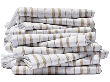 Geschirrtücher-Set SUZANNE Polyester grau