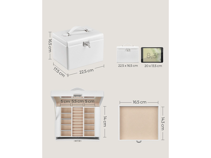 Boîte à bijoux JEWELLERY