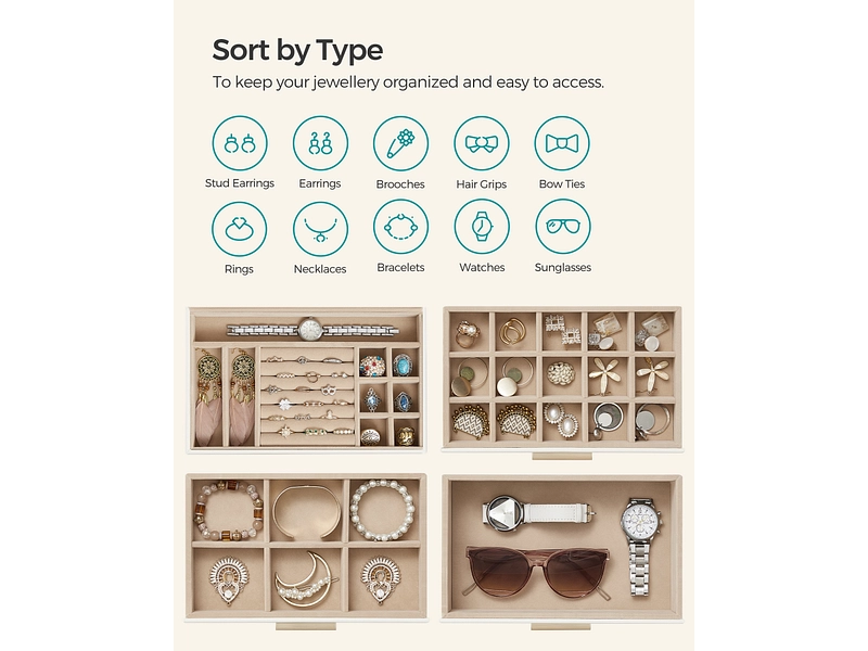 Boîte à bijoux JEWELLERY