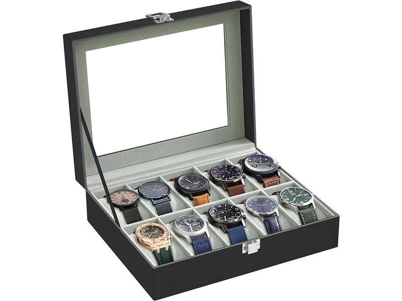 Uhrenschachtel WATCH schwarz Uhrenschachtel WATCH schwarz