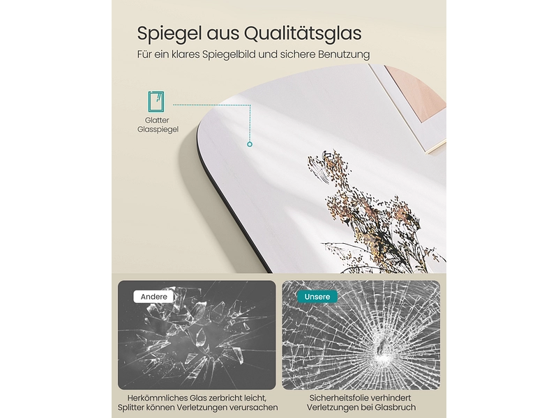 Psyche-Spiegel andere SONGMICS LYA Psyche-Spiegel andere SONGMICS LYA