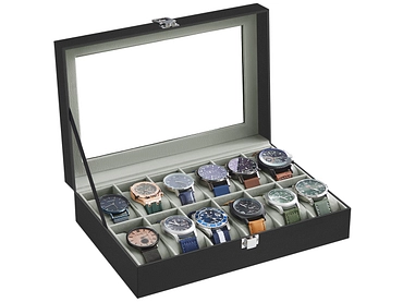 Uhrenschachtel WATCH schwarz