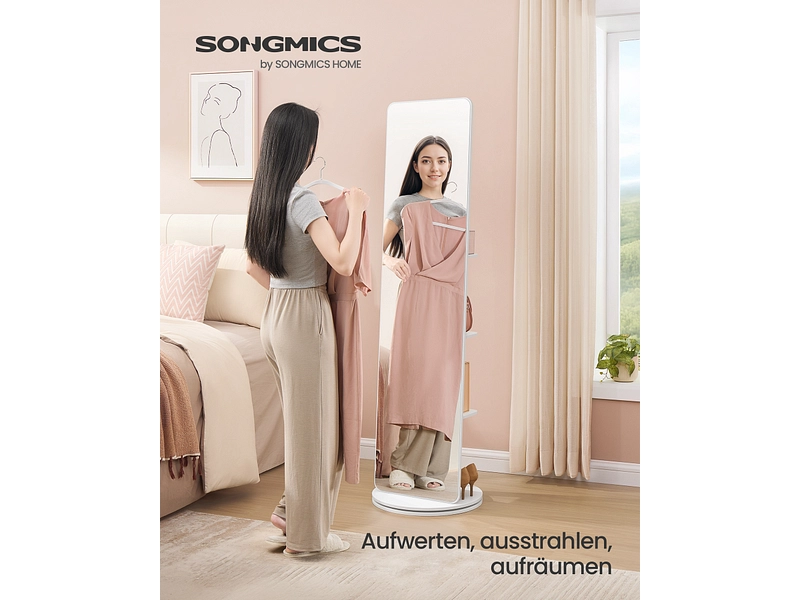 Spiegel mit Ablage rechteck SONGMICS ALEXIA