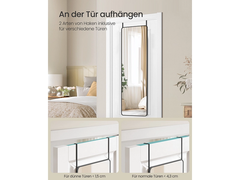 Türspiegel rechteck SONGMICS PORTA