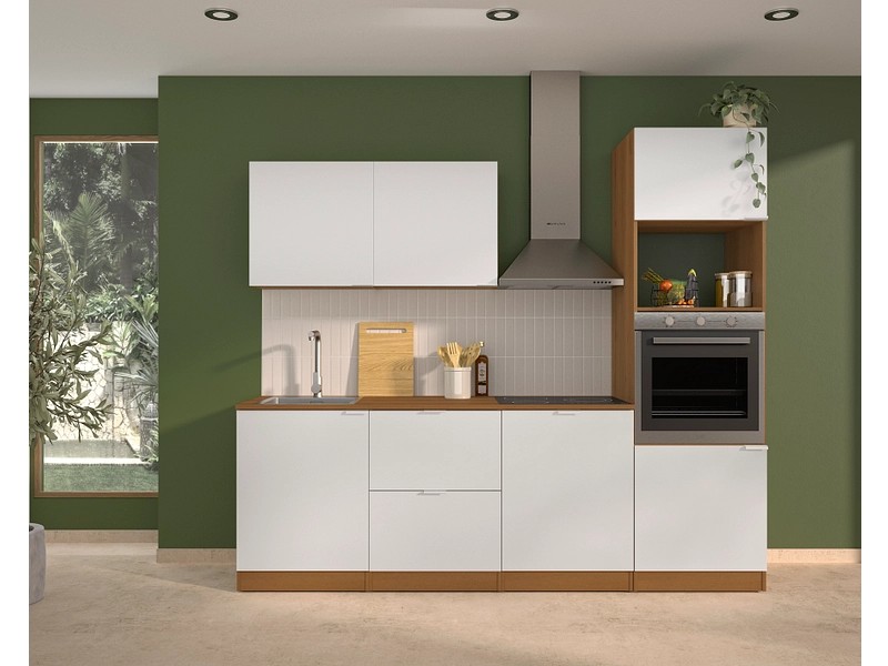 GAMI Colonne de cuisine pour four à micro-ondes EDEN